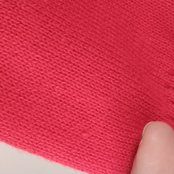 Isabella's Closet Sexy Festive Red Elf Crew Neck Sweater 100% Cotton Size S - Picture 11 of 16